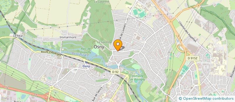 localisation de l'entreprise NAVTEK BH CONSULTING à OSNY