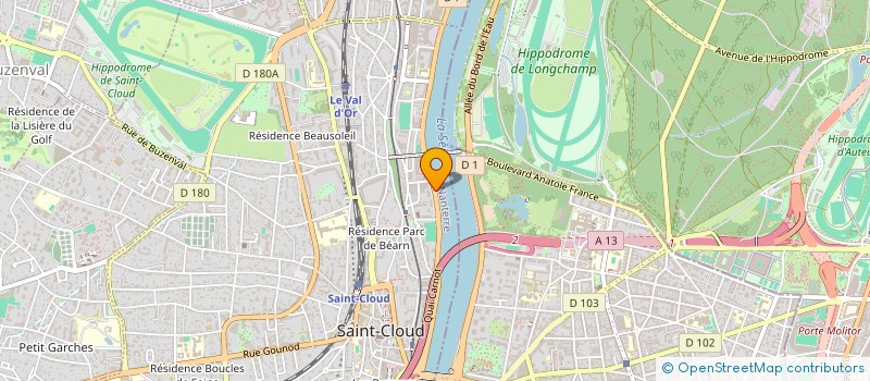localisation de l'entreprise NAVY AND COMPANY à SAINT CLOUD