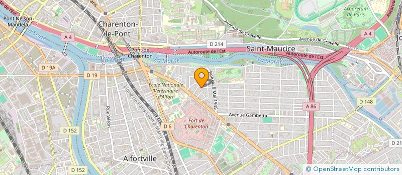 localisation de l'entreprise NAVY ASSISTANCES AMBULANCES  MAISONS-ALFORT