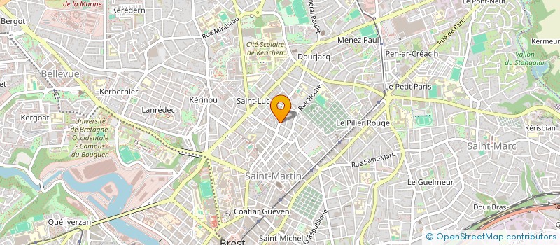 localisation de l'entreprise NAVYINVEST  BREST