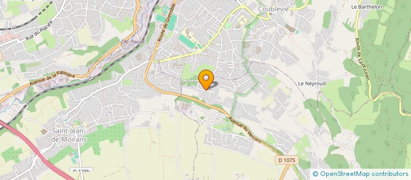 localisation de l'entreprise NAVYMAB  LA BUISSE