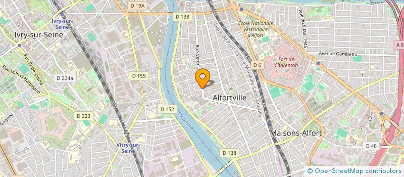 localisation de l'entreprise NAWA GARD SECURITE PRIVEE à ALFORTVILLE