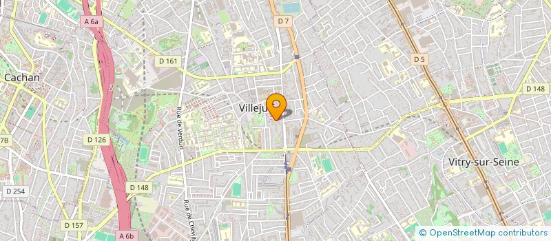 localisation de l'entreprise NAWA SURVEILLANCE SECURITE PRIVEE  VILLEJUIF