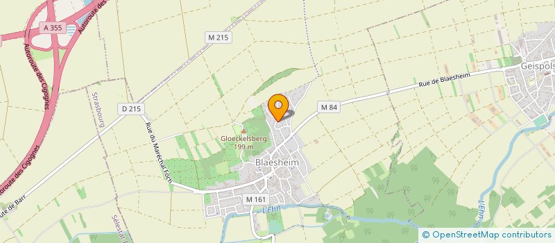 localisation de l'entreprise NAWAC  BLAESHEIM