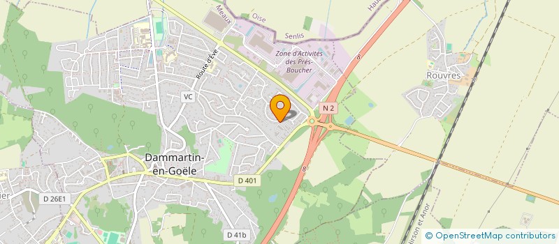 localisation de l'entreprise NAWARA SOCIETY  DAMMARTIN-EN-GOELE