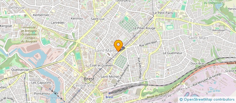 localisation de l'entreprise NAWEFEL à BREST