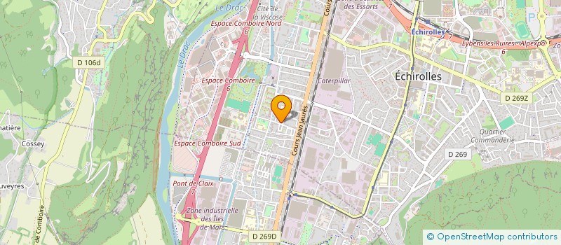 localisation de l'entreprise NAWEL  ECHIROLLES