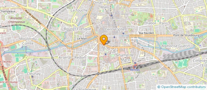 localisation de l'entreprise NAX  RENNES
