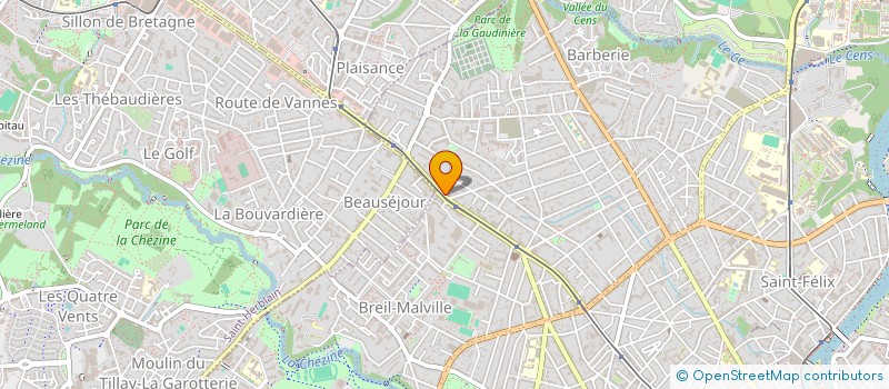 localisation de l'entreprise NAX COULON à NANTES