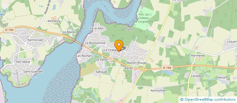 localisation de l'entreprise NAXA AMAZING GRACE à KERVIGNAC