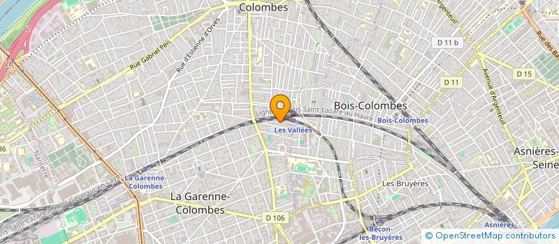 localisation de l'entreprise NAXE TECHNOLOGIES FRANCE à LA GARENNE-COLOMBES