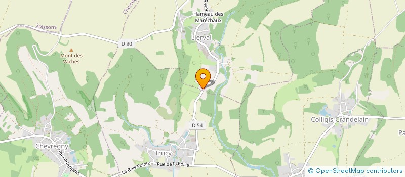 localisation de l'entreprise NAXENOR  LIERVAL