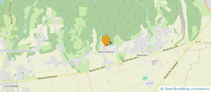 localisation de l'entreprise NAXOS  PORTE-DES-BONNEVAUX