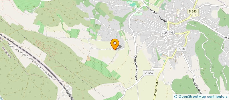 localisation de l'entreprise NAXOS CAPITAL 3  EGUILLES