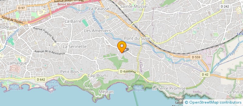 localisation de l'entreprise NAXOS SERVICES à SIX-FOURS-LES-PLAGES