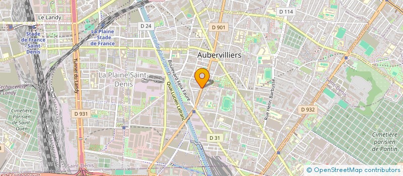 localisation de l'entreprise NAY NAY  AUBERVILLIERS