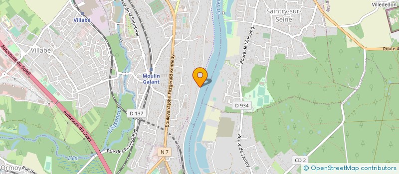 localisation de l'entreprise NAY TRADE & SERVICES à CORBEIL-ESSONNES