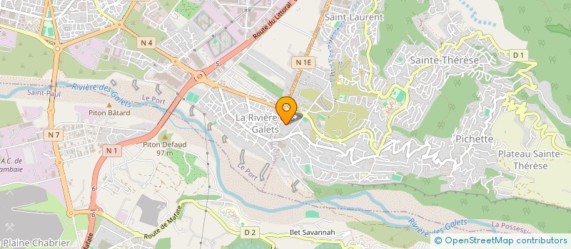 localisation de l'entreprise NAYA à LA POSSESSION