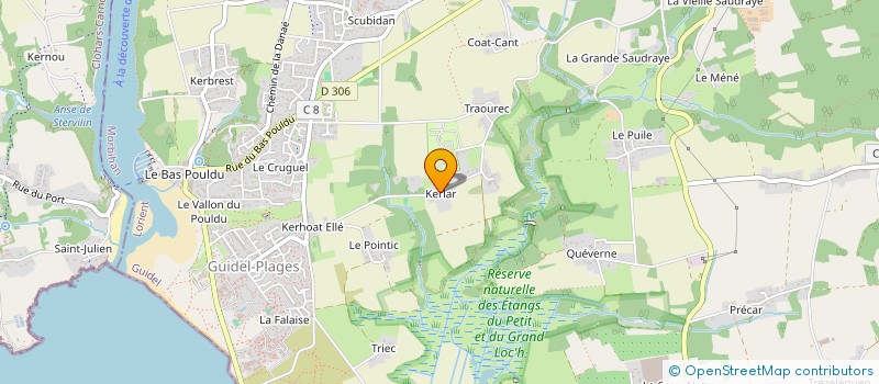 localisation de l'entreprise NAYA  GUIDEL