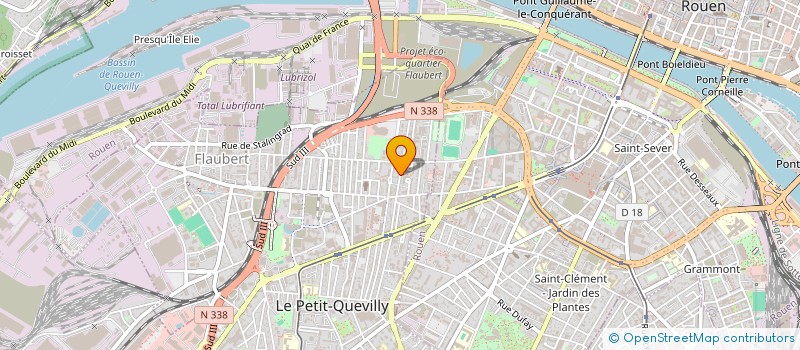 localisation de l'entreprise NAYA FOODS  LE PETIT-QUEVILLY