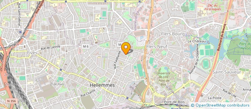 localisation de l'entreprise NAYA GROUPE à LILLE