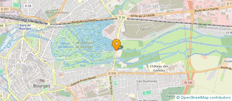 localisation de l'entreprise NAYA GROUPE  BOURGES