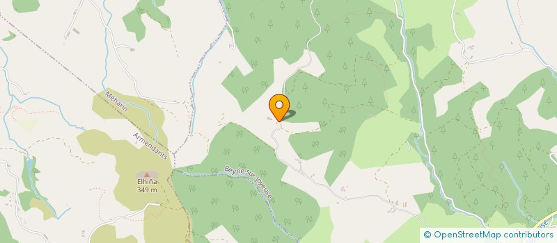 localisation de l'entreprise NAYABE  BEYRIE-SUR-JOYEUSE