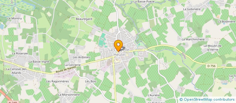 localisation de l'entreprise NAYAFIM à LA CHAPELLE-HEULIN