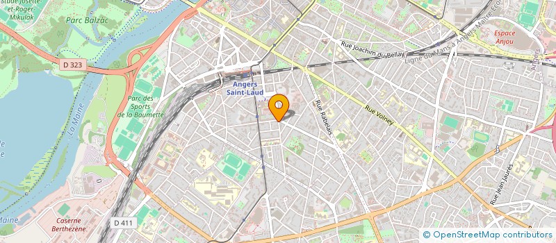 localisation de l'entreprise NAYANELL à ANGERS
