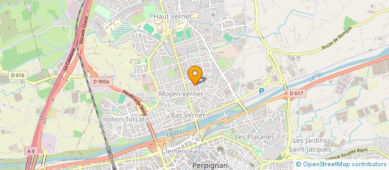 localisation de l'entreprise NAYASAM  PERPIGNAN