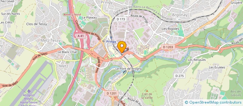 localisation de l'entreprise NAYATHI à ANNECY