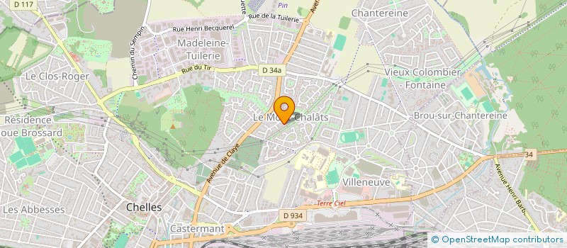 localisation de l'entreprise NAYD ACADEMY  CHELLES