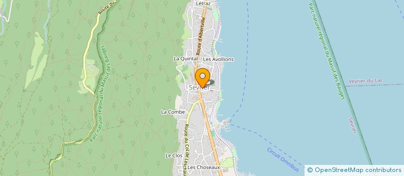 localisation de l'entreprise NAYDA PROD  SEVRIER