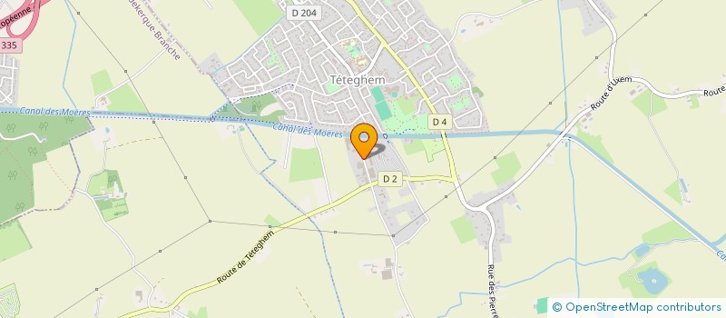 localisation de l'entreprise NAYE INVEST à TETEGHEM-COUDEKERQUE-VILLAGE