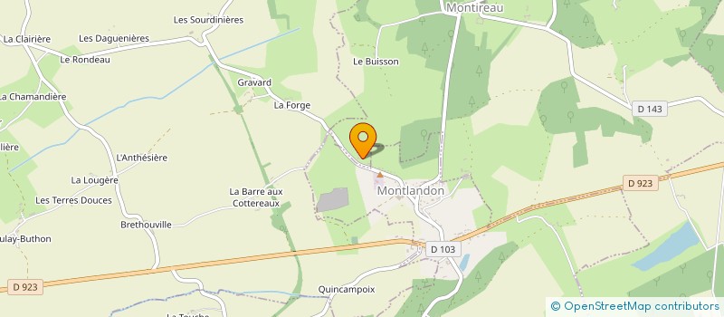 localisation de l'entreprise NAYRA à MONTIREAU