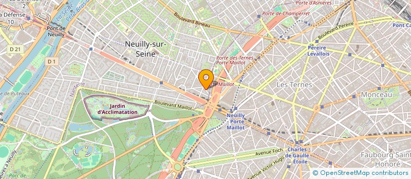 localisation de l'entreprise NAYROLLES ROBER à NEUILLY-SUR-SEINE