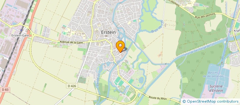 localisation de l'entreprise NAYS  ERSTEIN