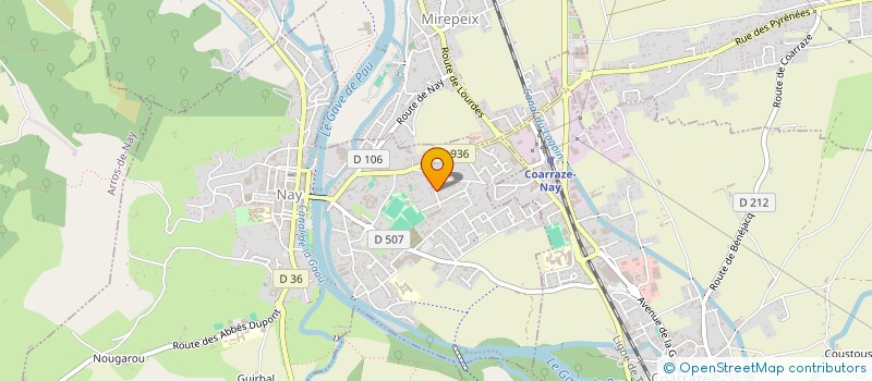 localisation de l'entreprise NAYTEX à NAY