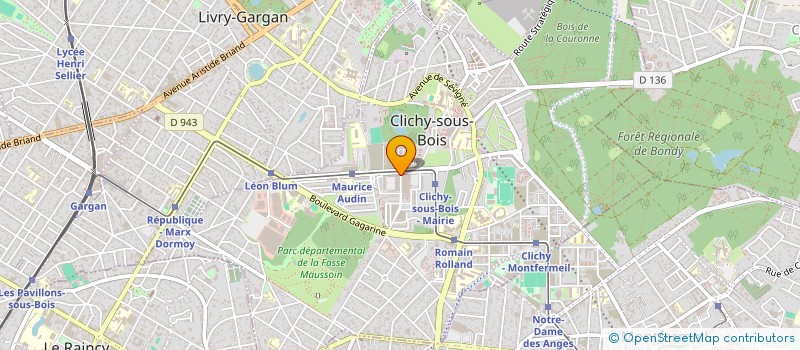 localisation de l'entreprise NAZ à CLICHY-SOUS-BOIS