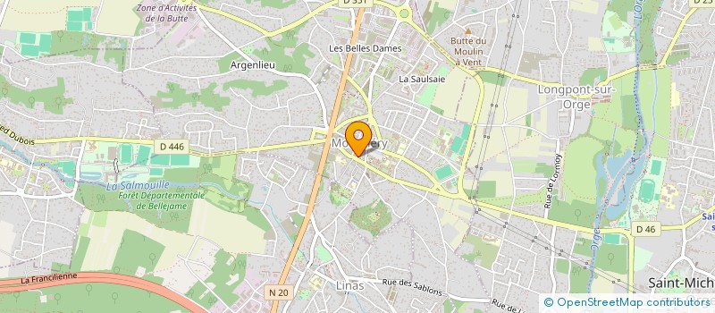 localisation de l'entreprise NAZ à MONTLHERY