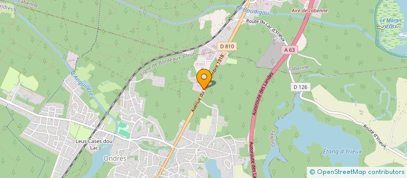 localisation de l'entreprise NAZA SERVICES  ONDRES