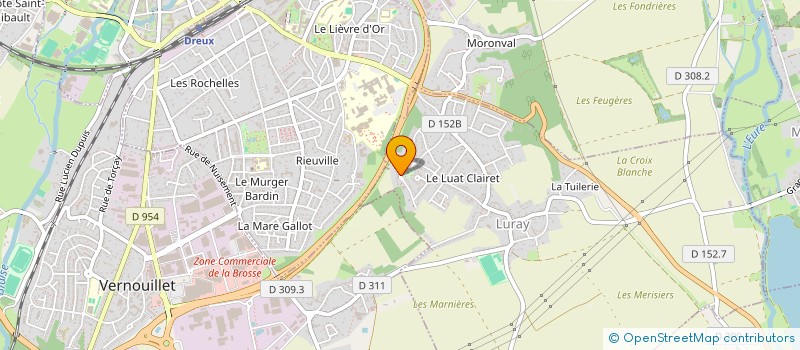 localisation de l'entreprise NAZAR à LURAY
