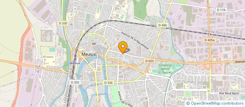 localisation de l'entreprise NAZAR à MEAUX