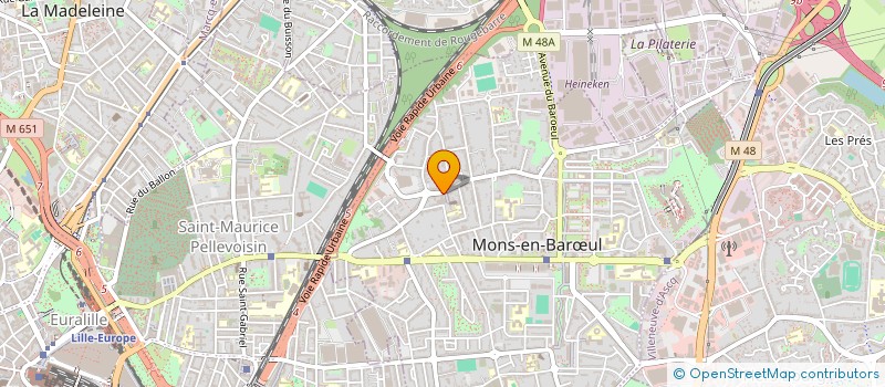 localisation de l'entreprise NAZAR  MONS-EN-BARUL