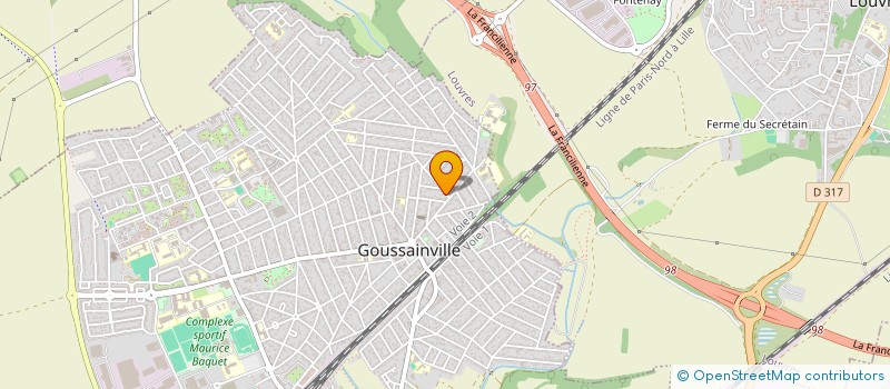 localisation de l'entreprise NAZARA à GOUSSAINVILLE