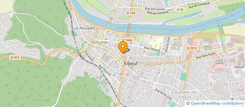 localisation de l'entreprise NAZARE CONSTRUCTIONS à ELBEUF