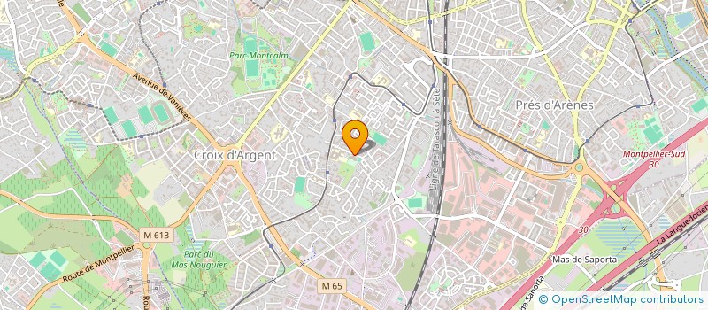 localisation de l'entreprise NAZARENA-FRANCE à MONTPELLIER
