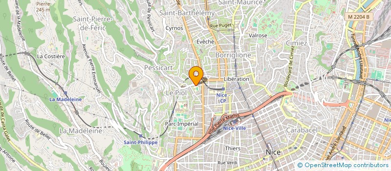 localisation de l'entreprise NAZARETH ACTIVITES SPORTIVES à NICE