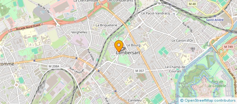 localisation de l'entreprise NAZCA à LAMBERSART