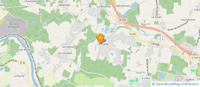 localisation de l'entreprise NAZCAN ASSOCIATION  VERNEUIL-SUR-VIENNE